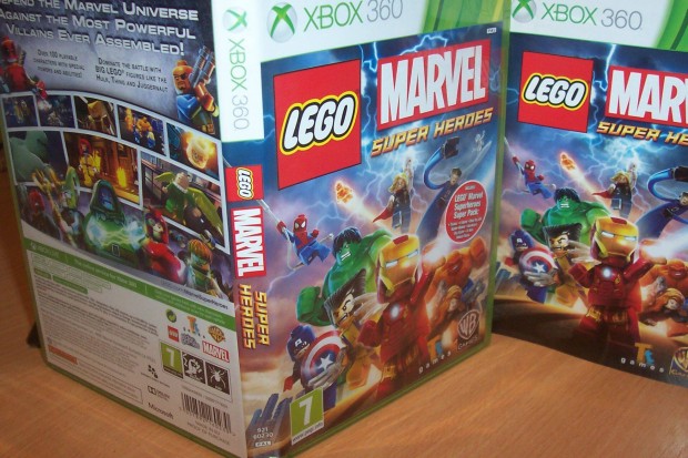 LEGO Marvel Super Heroes - eredeti xbox360 jtklemez