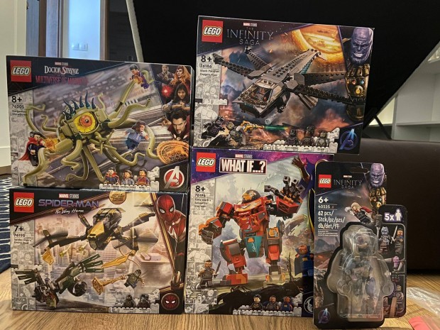 LEGO Marvel Super Heroes csomag (40525, 76186, 76194, 76195, 76205)