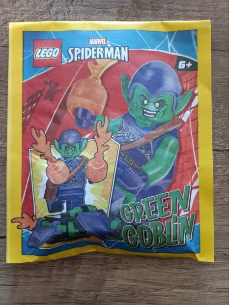 LEGO Marvel Zld Man szuperhs polybag figura 