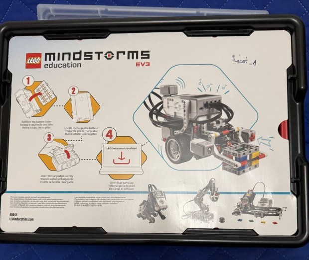 LEGO Mindstorms EV3 Education kszlet - programozhat robotok ptse!