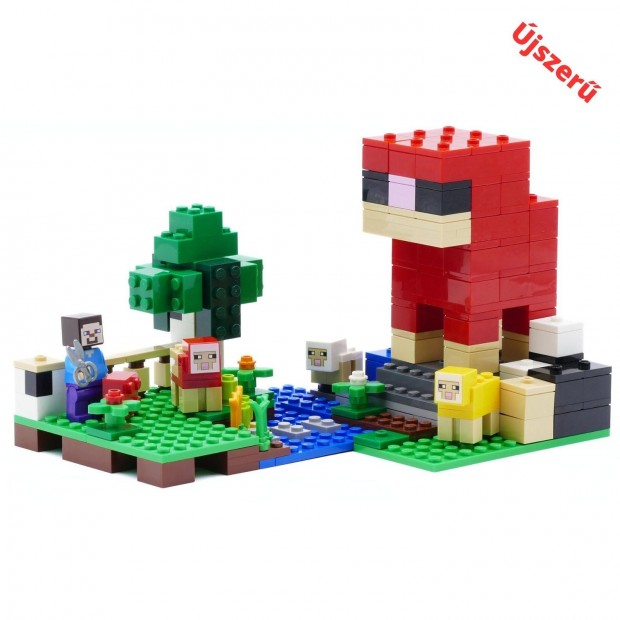LEGO MineCraft 21153 A gyapjfarm