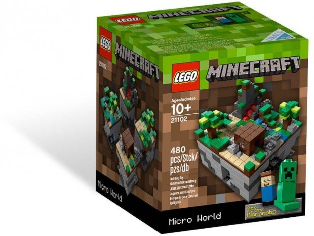 LEGO Minecraft 21102 Minecraft Micro World: The Forest bontatlan, j
