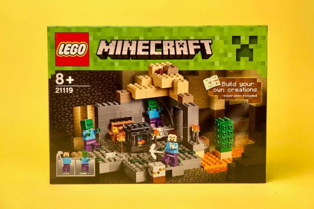 LEGO Minecraft 21119 The Dungeon, Uj, Bontatlan