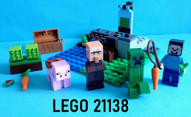 LEGO Minecraft 21138 The Melon Farm (2018) j, hinytalan llapot