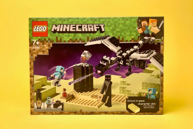 LEGO Minecraft 21151 The End Battle, Uj, Bontatlan