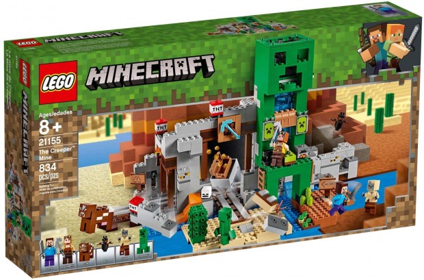 LEGO Minecraft 21155 The Creeper Mine j, bontatlan