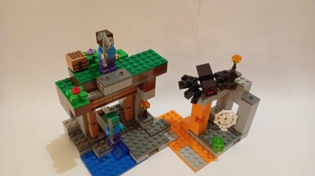 LEGO Minecraft 21166, 21158, 21162, 21164 + ritka falusi minifigura