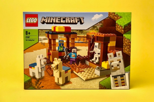 LEGO Minecraft 21167 A kereskedelmi lloms, j, Bontatlan