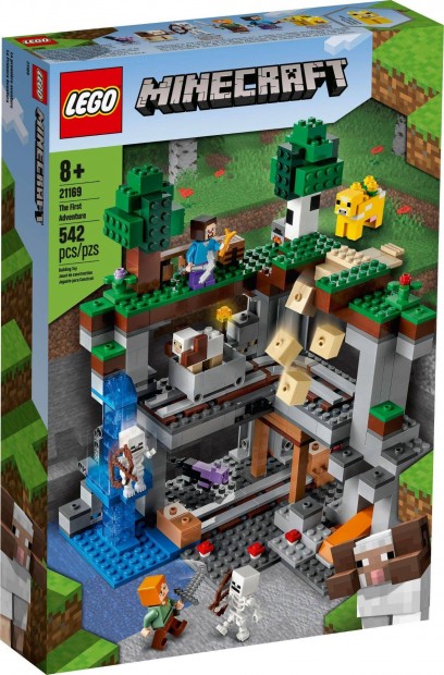 LEGO Minecraft 21169 The First Adventure j, bontatlan