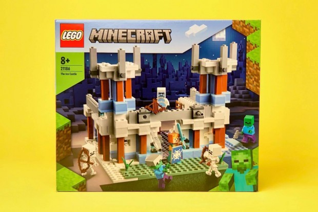 LEGO Minecraft 21186 The Ice Castle, j, Bontatlan