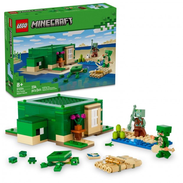 LEGO Minecraft 21254 A tengerparti teknshz