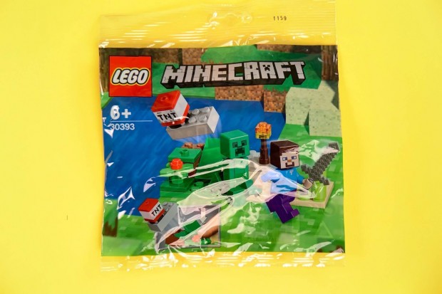 LEGO Minecraft 30393 Minecraft Steve and Creeper Set, j, Bontatlan