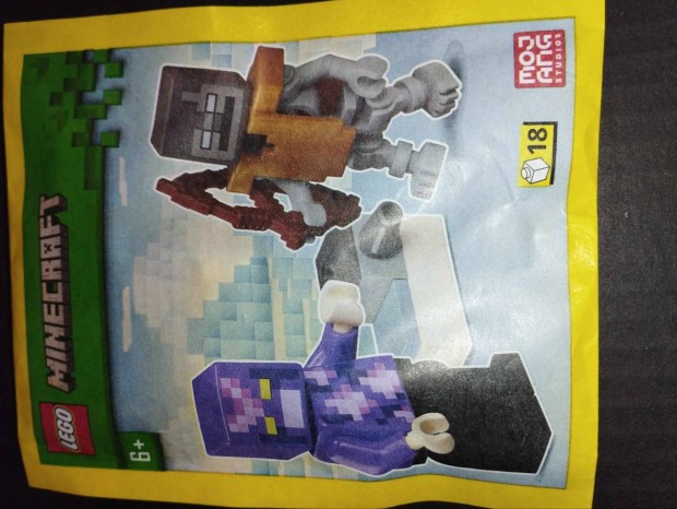 LEGO Minecraft figura figurk eredeti j bontatlan csomagolsban 