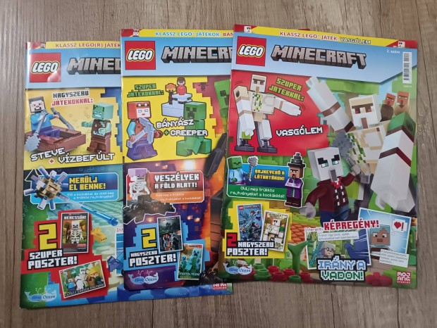 LEGO Minecraft magazin, jsg 