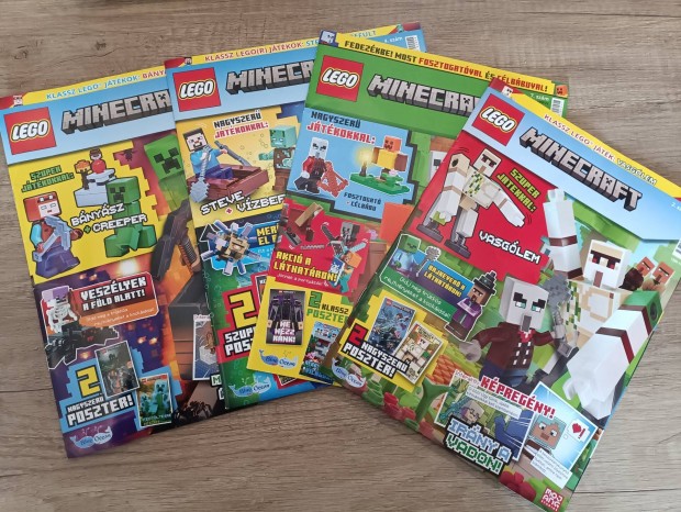 LEGO Minecraft újságok