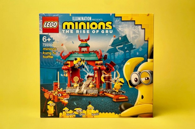 LEGO Minions 75550 Minions Kung Fu Battle, j, Bontatlan