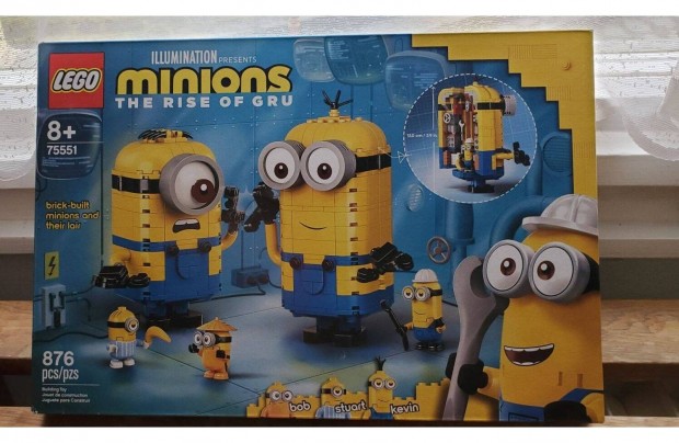 LEGO Minions 75551 Kocka minyonok s a barlangjuk