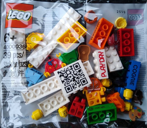LEGO Miscellaneous 4000036 LEGO Play Day polybag j, bontatlan