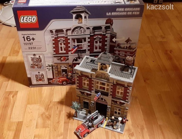 LEGO Modular 10197 tzoltsg + doboz + lers megkimlt BP!