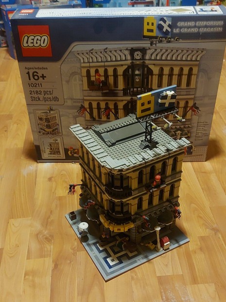 LEGO Modular 10211 ruhz + doboz + lers megkimlt BP!