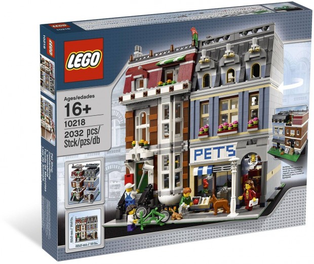 LEGO Modular Buildings 10218 Pet Shop bontatlan, j