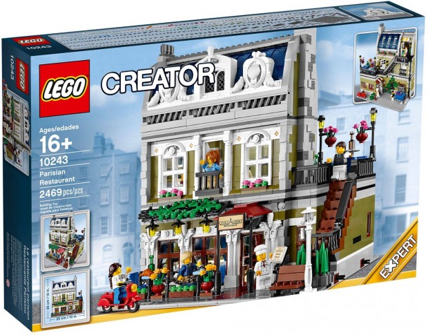 LEGO Modular Buildings 10243 Parisian Restaurant bontatlan, j