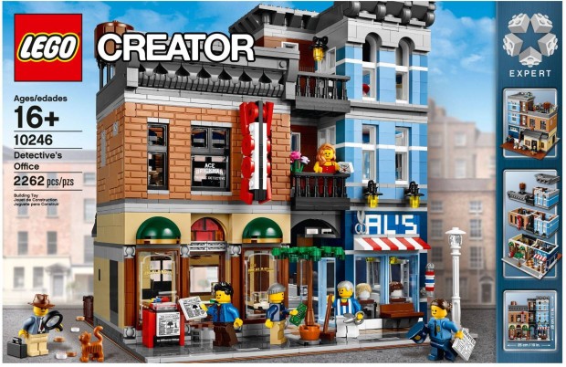 LEGO Modular Buildings 10246 Detective's Office bontatlan, j