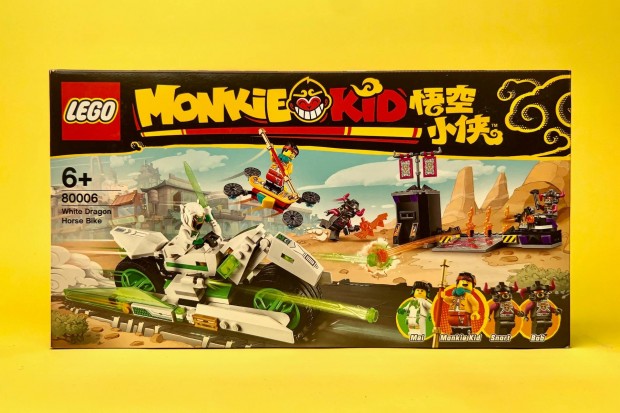 LEGO Monkie Kid 80006 Fehr Srkny lovas motorja, Uj, Bontatlan