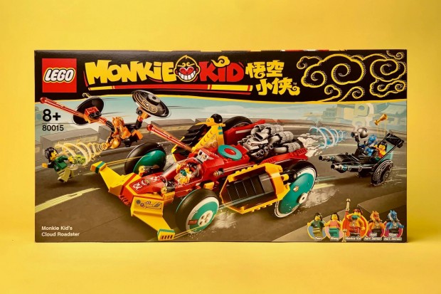 LEGO Monkie Kid 80015 Monkie Kid's Cloud Roadster, Uj, Bontatlan