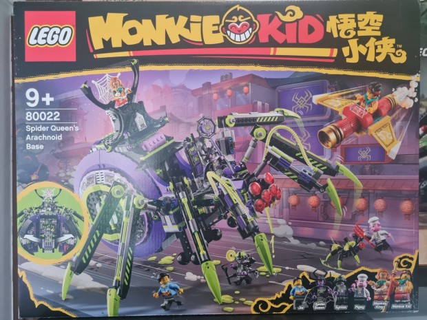 LEGO Monkie Kid 80022 Spider Queen Arachnoid Base 2021, bontatlan