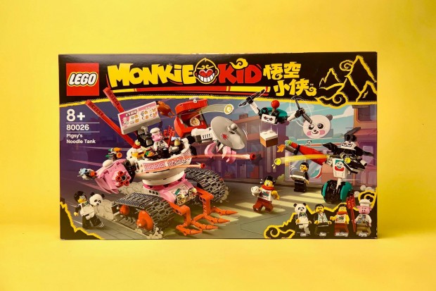 LEGO Monkie Kid 80026 Pigsy's Noodle Tank, j, Bontatlan