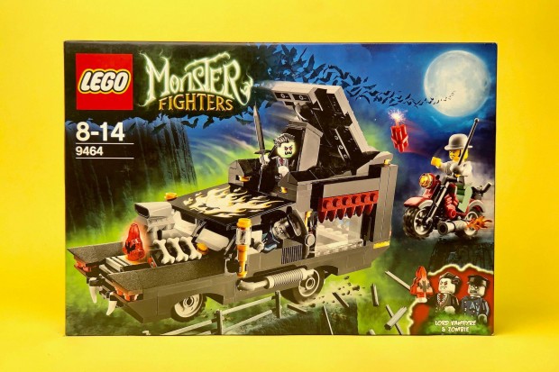 LEGO Monster Fighters 9464 The Vampyre Hearse, Uj, Bontatlan