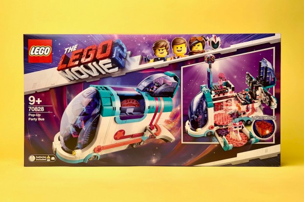 LEGO Movie 2 70828 Elugr partybusz, Uj, Bontatlan