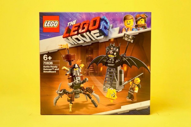 LEGO Movie 2 70836 Harcra ksz Batman s Fmszakll, j, Bontatlan