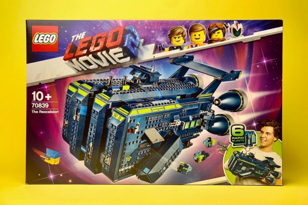 LEGO Movie 2 70839 A Rexcelsior!, Uj, Bontatlan