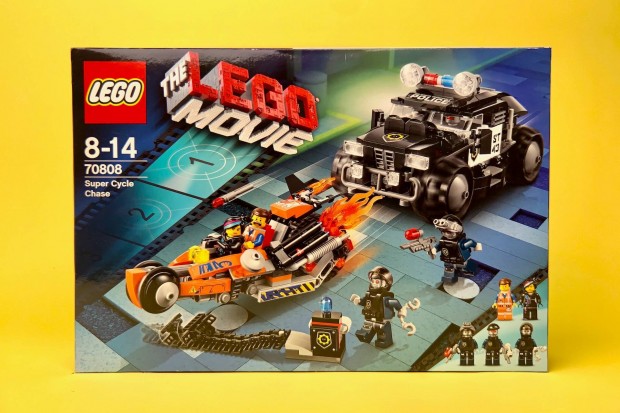 LEGO Movie 70808 Super Cycle Chase, Uj, Bontatlan