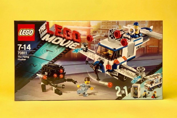 LEGO Movie 70811 The Flying Flusher, Uj, Bontatlan