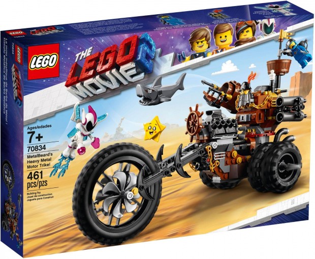 LEGO Movie 70834 Metalbeard's Heavy Metal Motor Trike! j, bontatlan