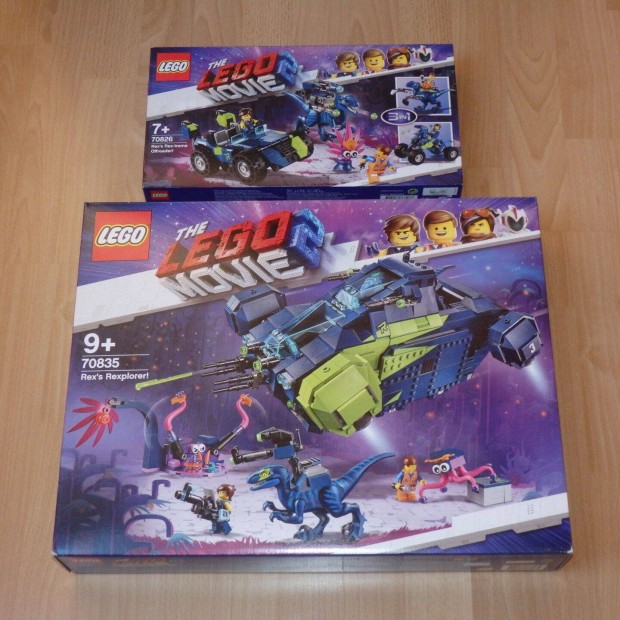 LEGO Movie Rex jrm csomag: 70826 + 70835