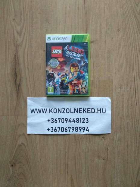 LEGO Movie Videogame eredeti Xbox 360 jtk