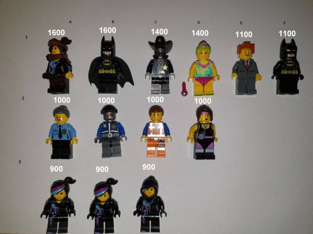 LEGO Movie figurk