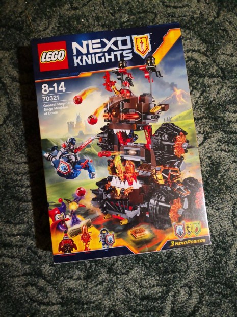 LEGO Nexo Knights 70321 Magmar tbornok vgzetes ostromgpe