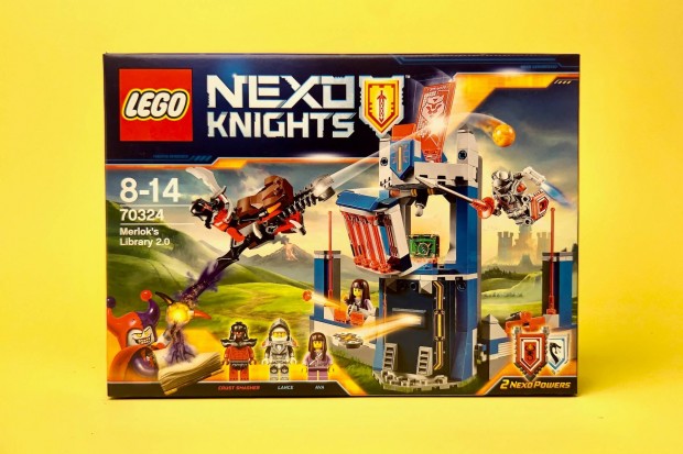 LEGO Nexo Knights 70324 Merlok knyvtra 2.0, Uj, Bontatlan