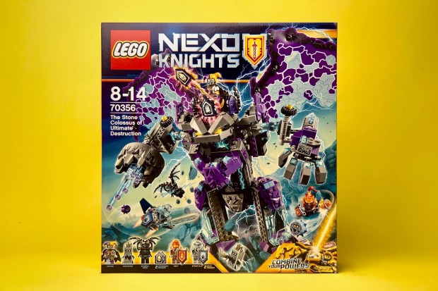 LEGO Nexo Knights 70356 The Stone Colossus of Ultimate D Uj Bontatlan