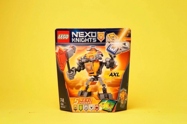 LEGO Nexo Knights 70365 Battle Suit Axl, j, Bontatlan