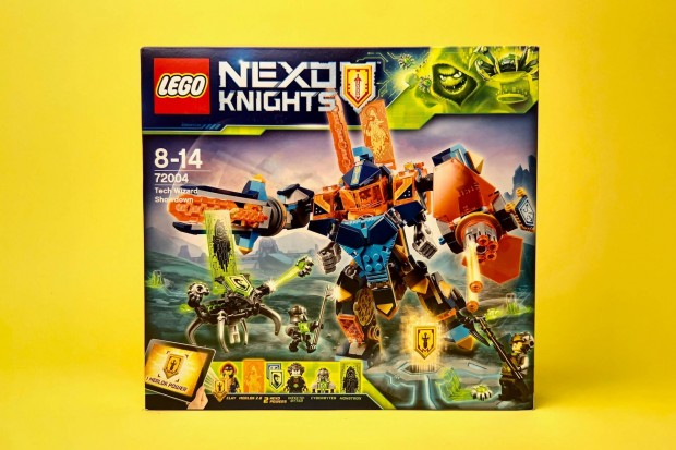 LEGO Nexo Knights 72004 Tech Wizard Showdown, Uj, Bontatlan