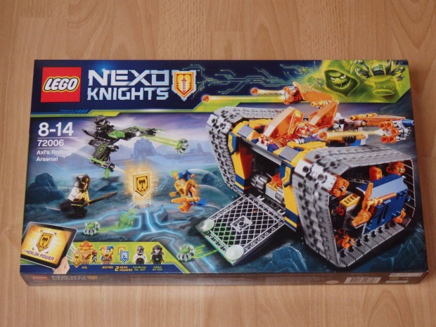 LEGO Nexo Knights 72006: Axl's Rolling Arsenal - bontatlan