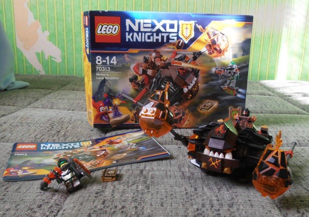 LEGO Nexo Knights Moltor lvazzja 70313 + Ajndk