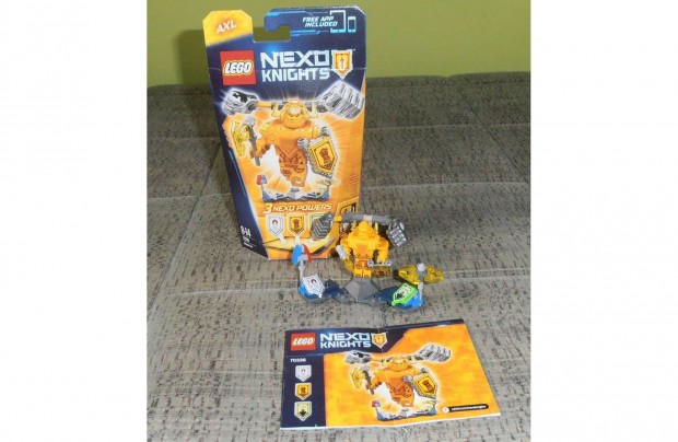 LEGO Nexo Knights Ultimate Axl 70336 + Ajndk Nexo knyv