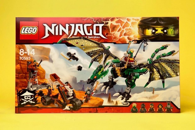 LEGO Ninjago 70593 The Green Nrg Dragon, j, Bontatlan